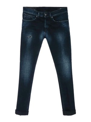 DONDUP: Straight Leg Jeans - Straight Leg Jeans - Blau
