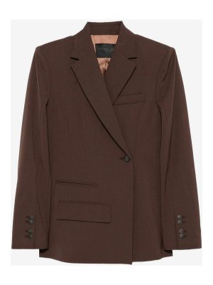 DONDUP: giacche blazer - Blazer doppiopetto marrone