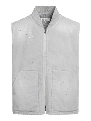 Maison Margiela: Westen - Weste - Hellgrau