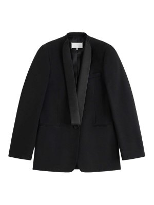 Maison Margiela: ブレザー - ブレザー - 黒