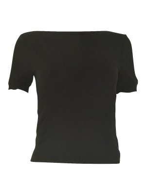 Maison Margiela: Camisetas - Camiseta - Negro