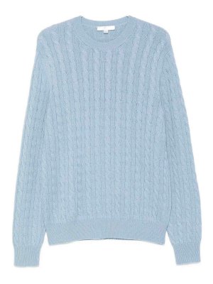 MALO: Pull col rond - Pull Col Rond - Bleu Clair