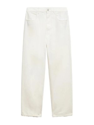 Marni: Straight Leg Jeans - Straight Leg Jeans - Weiß