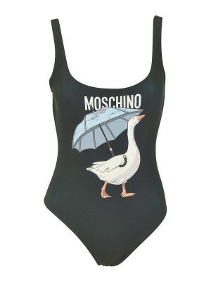 MOSCHINO: Badeanzüge - Badeanzug - Blau