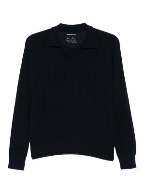 PUROTATTO: クルーネック - クルーネック - 黒