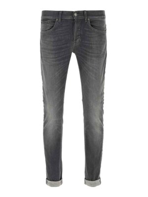 DONDUP: Jeans Rectos - Vaqueros Rectos - Gris