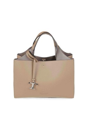 TOD'S: Sacs à main - Sac Cabas - Gris