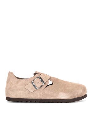 BIRKENSTOCK: sandals - Beige London buckle shoes