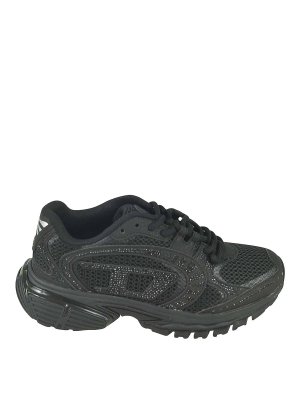 DIESEL: Chaussures de sport - Baskets - Gris