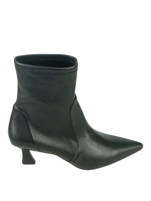 Stuart Weitzman: boots - Dark pointed-toe ankle boots