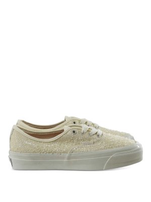 VANS: trainers - Light olive low-top sneakers