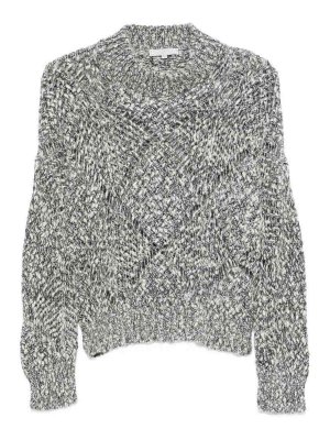 ANTONELLI FIRENZE: crew necks - Embroidered wool-blend sweater