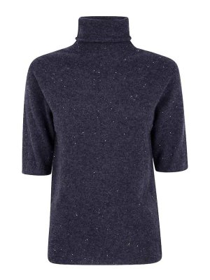 ANTONELLI FIRENZE: crew necks - Dakota anthracite virg