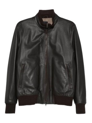 BARBA: Lederjacken - Lederjacke - Schwarz