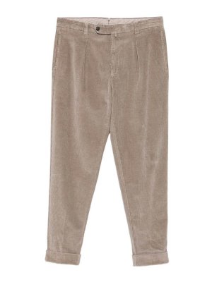 BERWICH: pantaloni casual - Pantaloni in velluto a coste beige