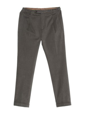 BERWICH: pantaloni casual - Pantaloni grigi in cotone