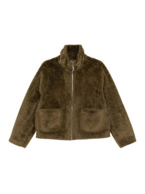 BETTA CORRADI: Pelz und Shearling - Pelz - Grün