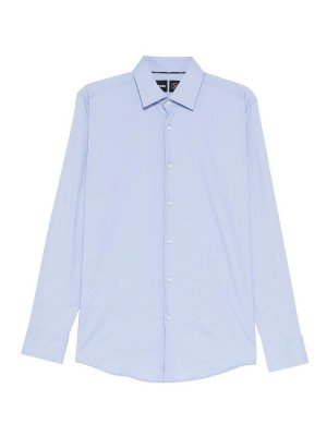 Hugo Boss: シャツ - シャツ - ブルー