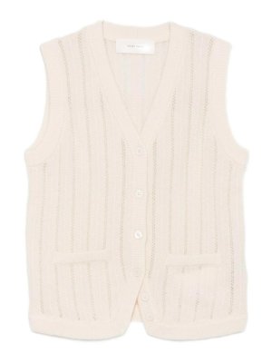 IVORY PARIS: Pull col rond - Pull Col Rond - Beige