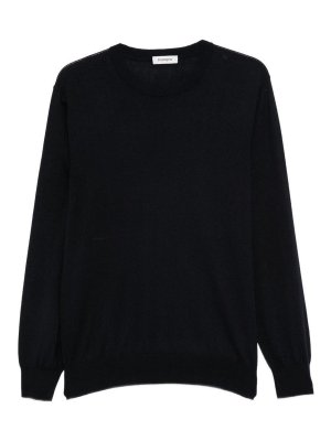 Kangra Cashmere: Pull col rond - Pull Col Rond - Bleu