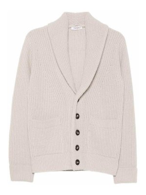 Kangra Cashmere: Cardigans - Cardigan - Beige