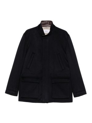 LARDINI: cappotti corti - Cappotto corto in cashmere Acraven