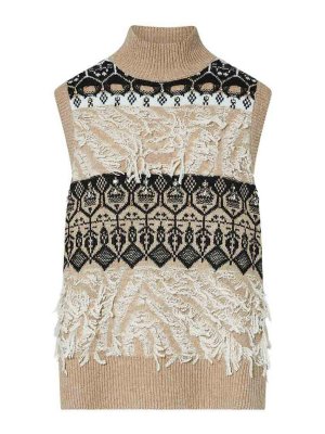 Liu Jo: Westen - Weste - Creme