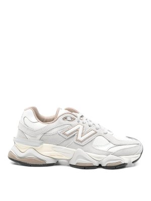 NEW BALANCE: trainers - Light-toned 9060 sneakers with chunky sole