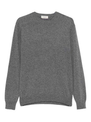 PIACENZA CASHMERE: Suéteres con cuello pico - Suéter Cuello Redondo - Gris