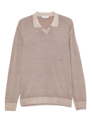 PIACENZA CASHMERE: ポロシャツ - ポロシャツ - ベージュ