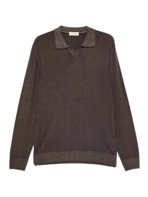 PIACENZA CASHMERE: ポロシャツ - ポロシャツ - ブラウン