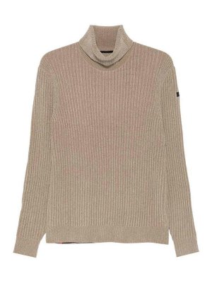 RRD Roberto Ricci Designs: Strickpullover mit Rundhalsausschnitt - Rundhalspullover - Taupe