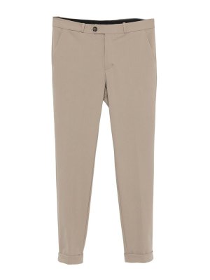 RRD Roberto Ricci Designs: casual trousers - Taupe trousers
