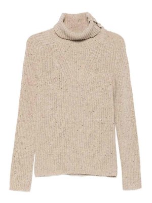 SOEUR: jeans dritti, a sigaretta - Maglione a collo alto Joey
