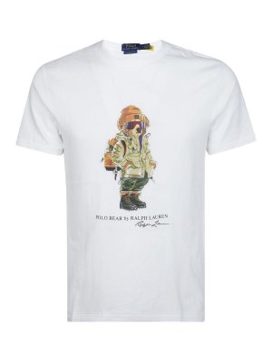POLO RALPH LAUREN: T-shirts - T-Shirt - Weiß