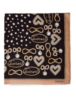 TWINSET: Schals - Schal - Schwarz