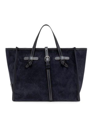 GIANNI CHIARINI: トートバッグ - トートバッグ - ブルー