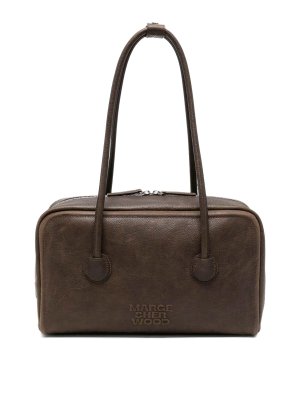 MARGE SHERWOOD: shoulder bags - Soft boston brown shoulder bag