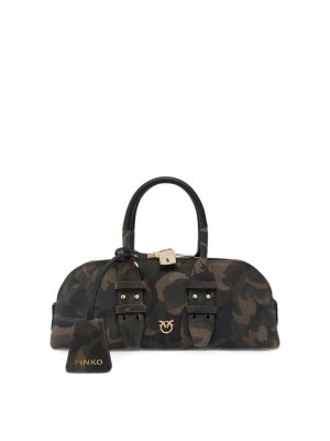 Pinko: bowling bags - Green bowling bag horizontal