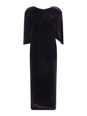 ALBERTA FERRETTI: ニーレングスドレス - 膝丈ドレス - ピンク