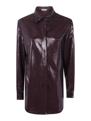ALBERTA FERRETTI: camicie - Maglia in jersey con paillettes