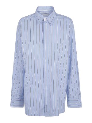 AMI PARIS: Chemises - Chemise - Bleu