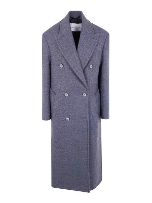 AMI PARIS: Manteaux longs - Manteau Long - Gris