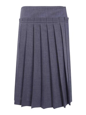 AMI PARIS: Jupes midi et au genou - Jupe Midi - Gris