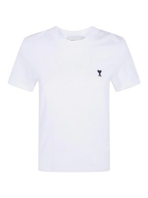 AMI PARIS: T-shirts - T-Shirt - Blanc