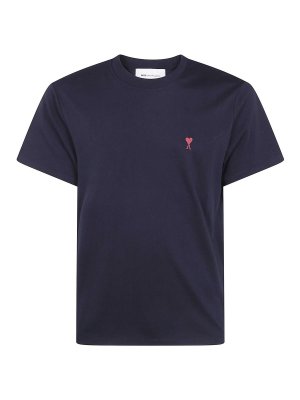 AMI PARIS: Tシャツ - Tシャツ - 黒