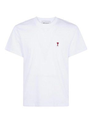 AMI PARIS: T-shirts - T-Shirt - Blanc
