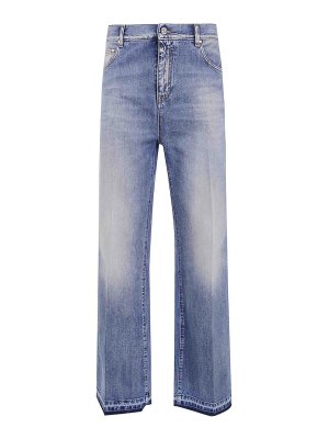AMIRI: Schlagjeans - Schlagjeans - Blau