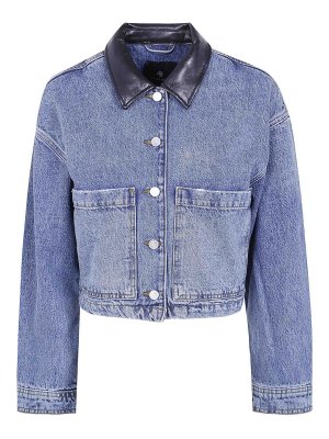 ANINE BING: Blazer - Blazer - Azul