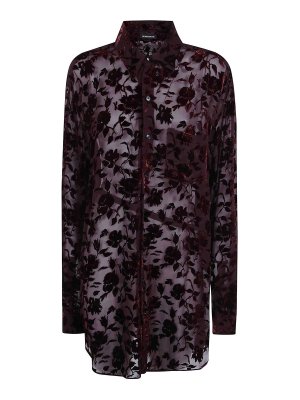 ANN DEMEULEMEESTER: シャツ - シャツ - 赤